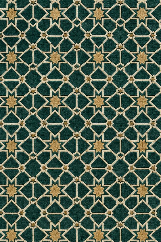 Mosque carpet Girih Emerald – Geometric
