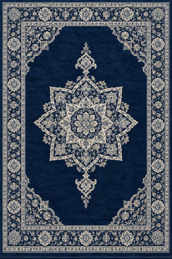 Mosque carpet Sultan Sapphire – Medallion (Göbek)