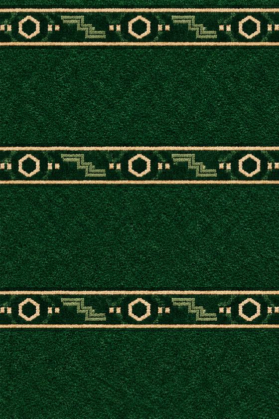 Mosque carpet Nizam Emerald – Row pattern (Saf)